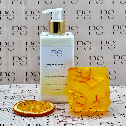 Bright & Even Turmeric Soap & Lotion Bundle