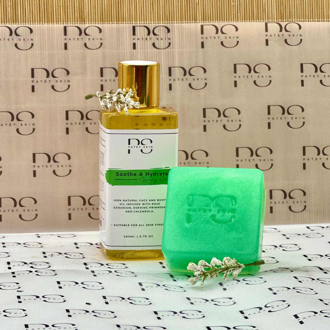 Soothe & Hydrate Aloe Soap & Oil Bundle