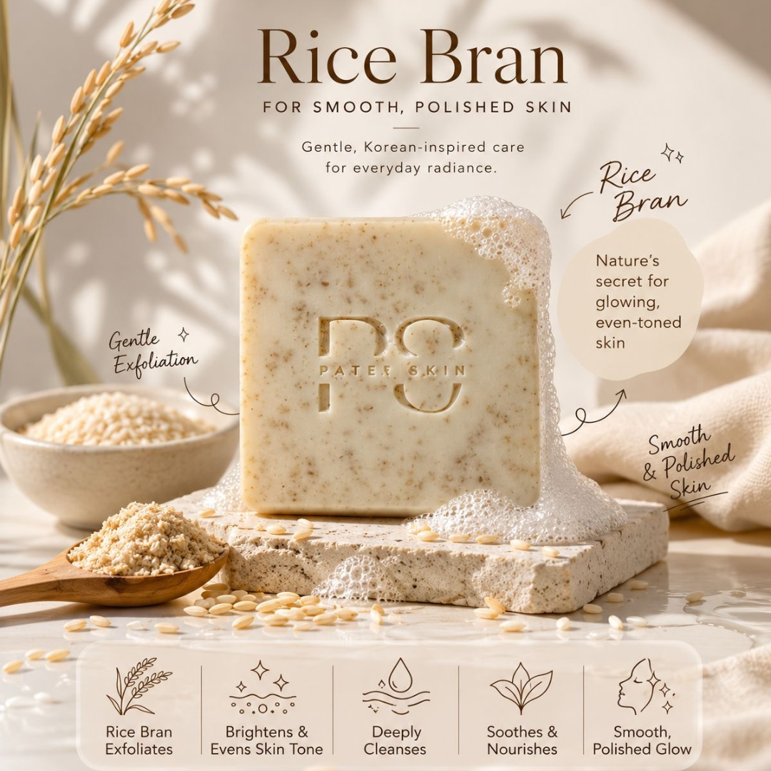 Smooth & Polish Rice Soap Bar